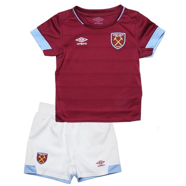 Camiseta West Ham United Primera equipo Niños 2018-19 Rojo